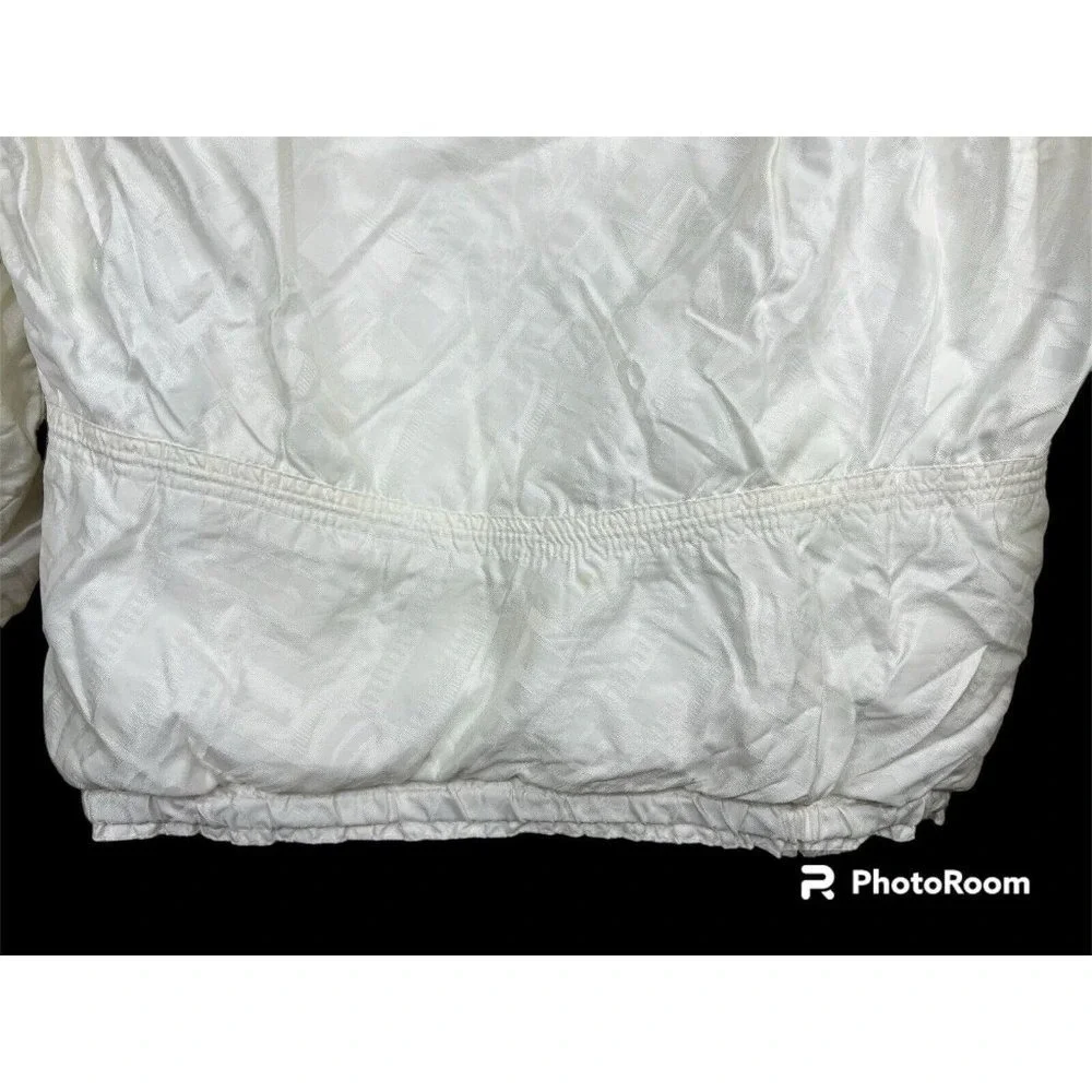 Vtg 90s Roffe XCT Ski Jacket by XCT Women Sz 8 White Thinsulate USA‎ Gorpcore